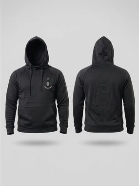 Everyday Black Men's Logo Pullover Hoodie